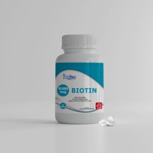 DayRaw Biotin 10.000 mcg 60 Tablets