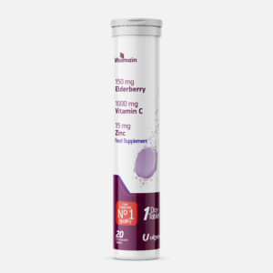 Vitamain Sambuole Sambucus, C and Zinc 20 Effervescent Tablets