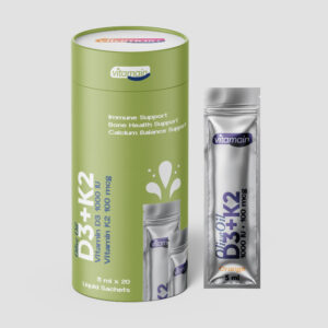 Vitamain Vitamin D3 + Vitamin K2 Liquid Sachets