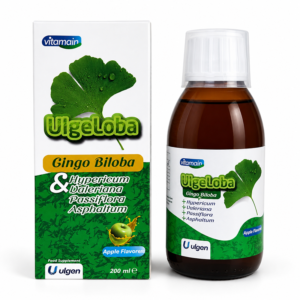 Vitamain UlgeLoba (Ginkgo Biloba + Hypericum + Valeriana + Passiflora + Asphaltum) Liquid
